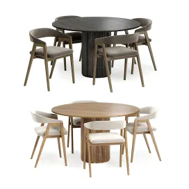 Trevor chair with palaise dining table